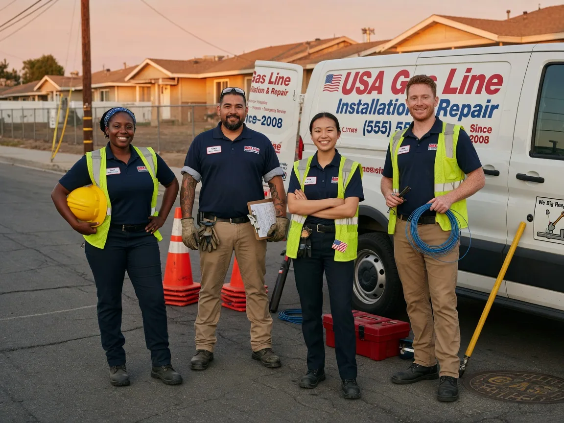 Gas Line Installation company in Celina, OH